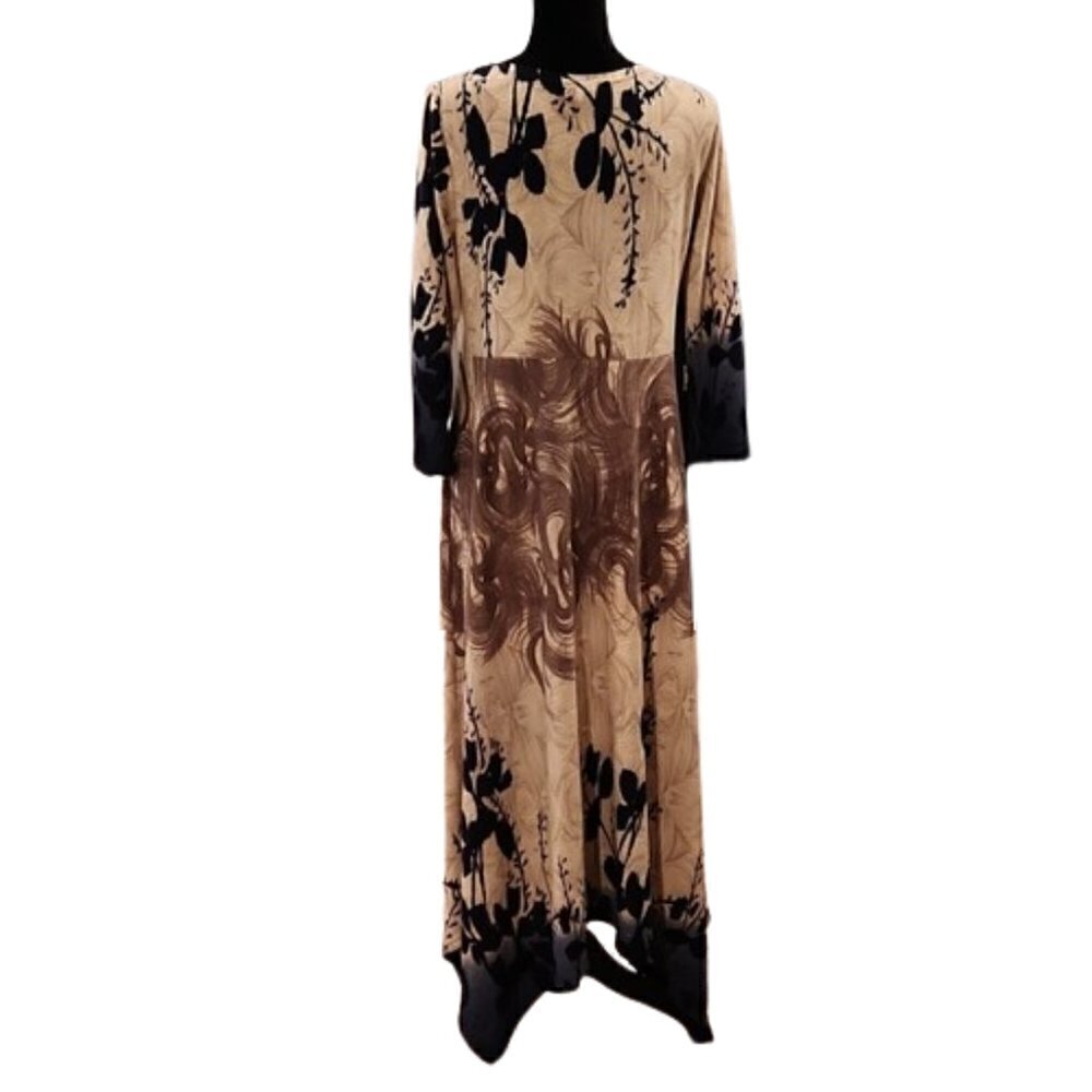 [Beyond this Plane] 3/4 Sleeve Dress - Size M - Picture 2 of 8